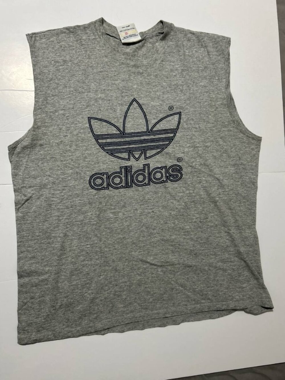 Vintage adidas Made in Canada Trefoil Sleeveless Shirt